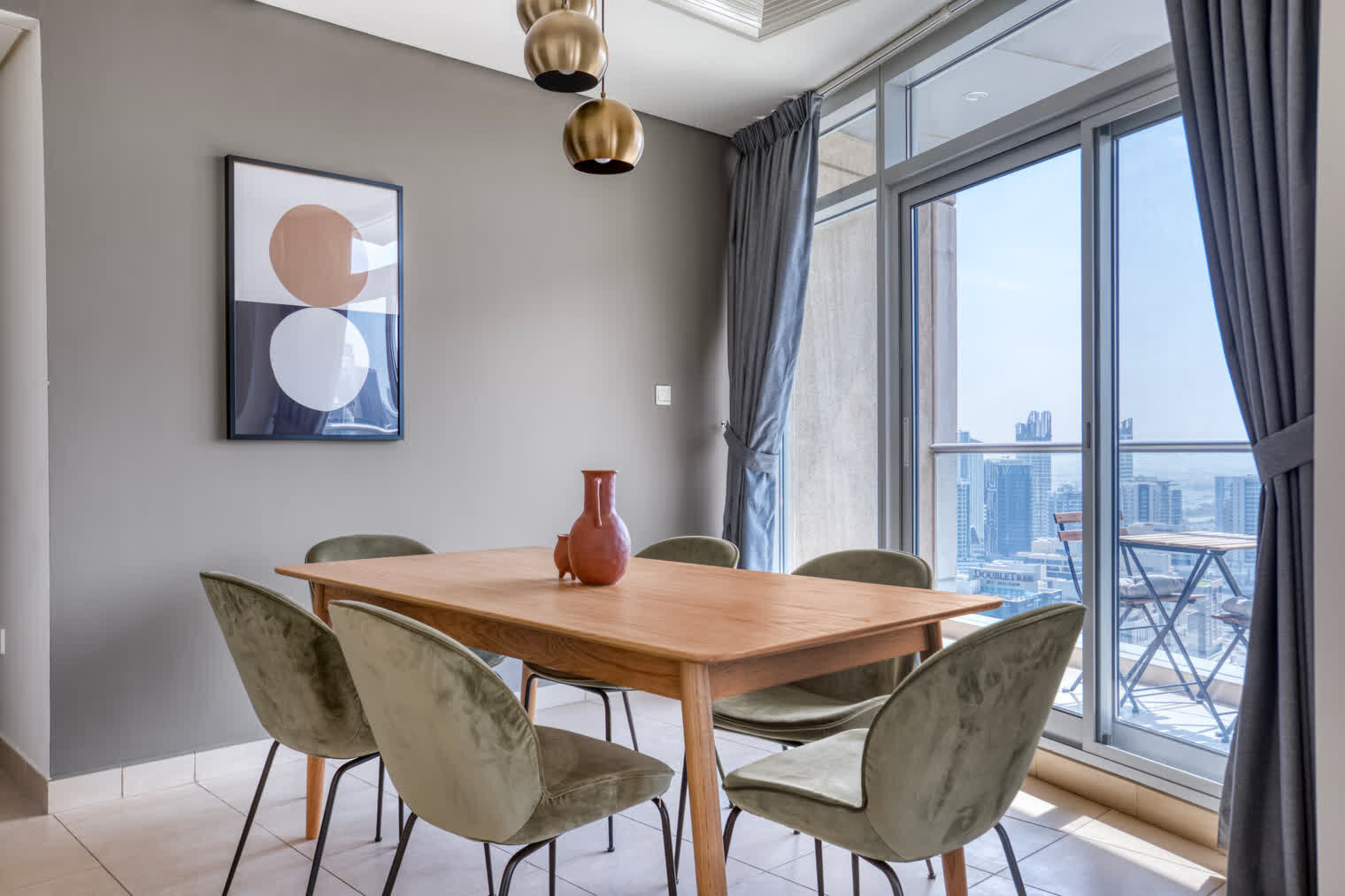 Dining table for four