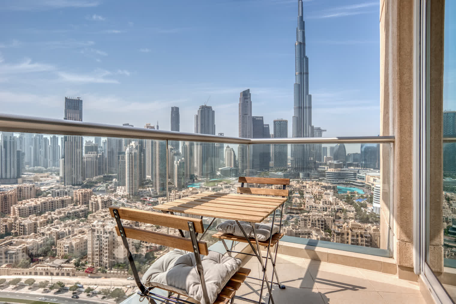 Balcony table and chairs